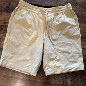 lululemon athletica Cream Athletic  Shorts